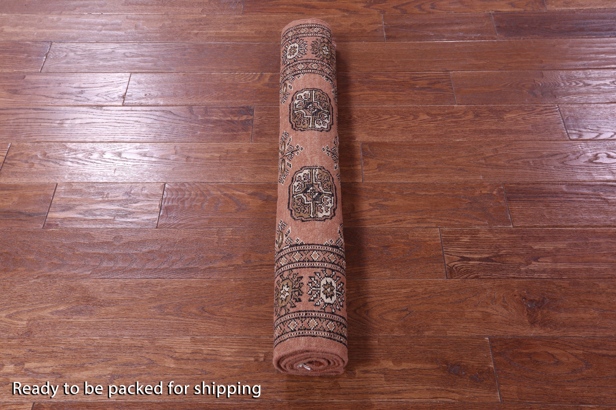 Rust Bokhara Handmade Wool Rug - 3' 0" X 5' 1"