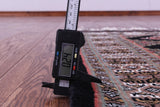 Black Bokhara Hand-Knotted Wool Rug - 3' 2" X 5' 1"
