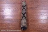 Black Bokhara Hand-Knotted Wool Rug - 3' 2" X 5' 1"