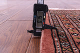 Rust Bokhara Handmade Wool Rug - 2' 0" X 3' 0"