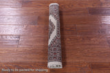 Light Green Bokhara Hand-Knotted Wool Rug - 2' 2" X 3' 0"