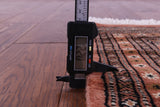 Rust Bokhara Handmade Wool Rug - 2' 0" X 2' 10"