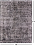 Persian Overdyed Hand Knotted Wool Area Rug - 9' 4" X 12' 5" - Golden Nile