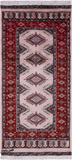Ivory Signed Bokhara Hand-Knotted Wool Rug - 2' 0" X 4' 3"