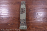 Green Signed Bokhara Hand-Knotted Wool Rug - 2' 1" X 4' 1"