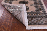Ivory Bokhara Hand-Knotted Wool Rug - 2' 0" X 3' 0"
