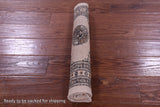 Ivory Bokhara Hand-Knotted Wool Rug - 2' 0" X 3' 0"