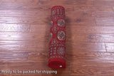 Red Bokhara Handmade Wool Runner Rug - 2' 6" X 9' 0"