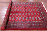 Red Bokhara Hand-Knotted Wool Rug - 5' 1" X 8' 0"