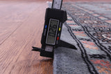 Grey Bokhara Handmade Wool Runner Rug - 2' 7" X 10' 1"