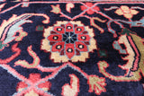 Red Heriz Serapi Hand-Knotted Wool Rug - 11' 0" X 15' 3"