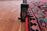 Red Heriz Serapi Hand-Knotted Wool Rug - 11' 0" X 15' 3"