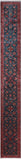 Emerald Green Persian Fine Tabriz Handmade Wool Runner Rug - 2' 6" X 19' 9"