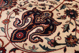 Beige Persian Fine Tabriz Handmade Wool Rug - 4' 11" X 6' 10"