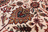 Beige Persian Fine Tabriz Hand-Knotted Wool Rug - 3' 11" X 6' 0"