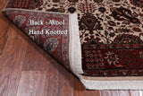 Beige Persian Fine Tabriz Hand-Knotted Wool Rug - 3' 11" X 6' 0"