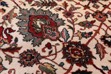 Beige Persian Fine Tabriz Hand-Knotted Wool Rug - 3' 11" X 6' 0"