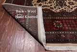 Beige Square Persian Fine Tabriz Handmade Wool Rug - 10' 1" X 10' 3"