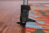 Reversible Kilim Flat Weave Wool On Wool Rug - 4' 1" X 5' 6"