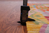 Reversible Kilim Flat Weave Wool On Wool Rug - 4' 3" X 5' 9"