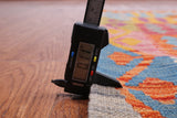Reversible Kilim Flat Weave Wool On Wool Rug - 4' 10" X 6' 6"