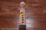 Reversible Kilim Flat Weave Wool On Wool Rug - 6' 0" X 8' 0"