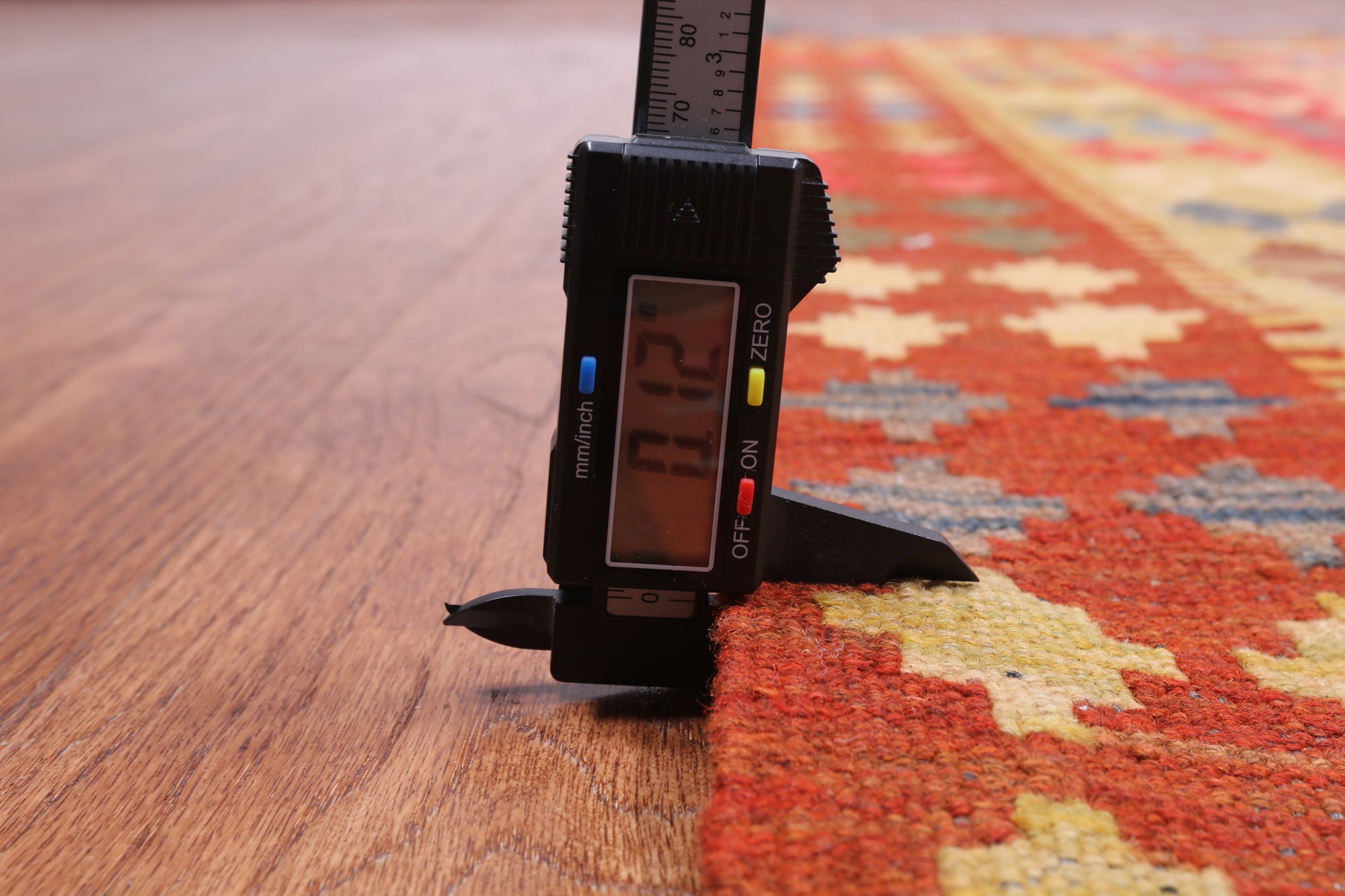 Reversible Kilim Flat Weave Wool On Wool Rug - 5' 7" X 8' 9"