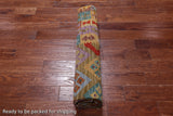 Reversible Kilim Flat Weave Wool On Wool Rug - 6' 9" X 9' 9"