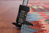 Reversible Kilim Flat Weave Wool On Wool Rug - 8' 3" X 9' 11"