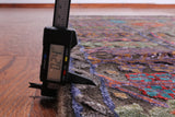 Brown Persian Tabriz Silk With Oxidized Wool Handmade Rug - 5' 6" X 7' 8"