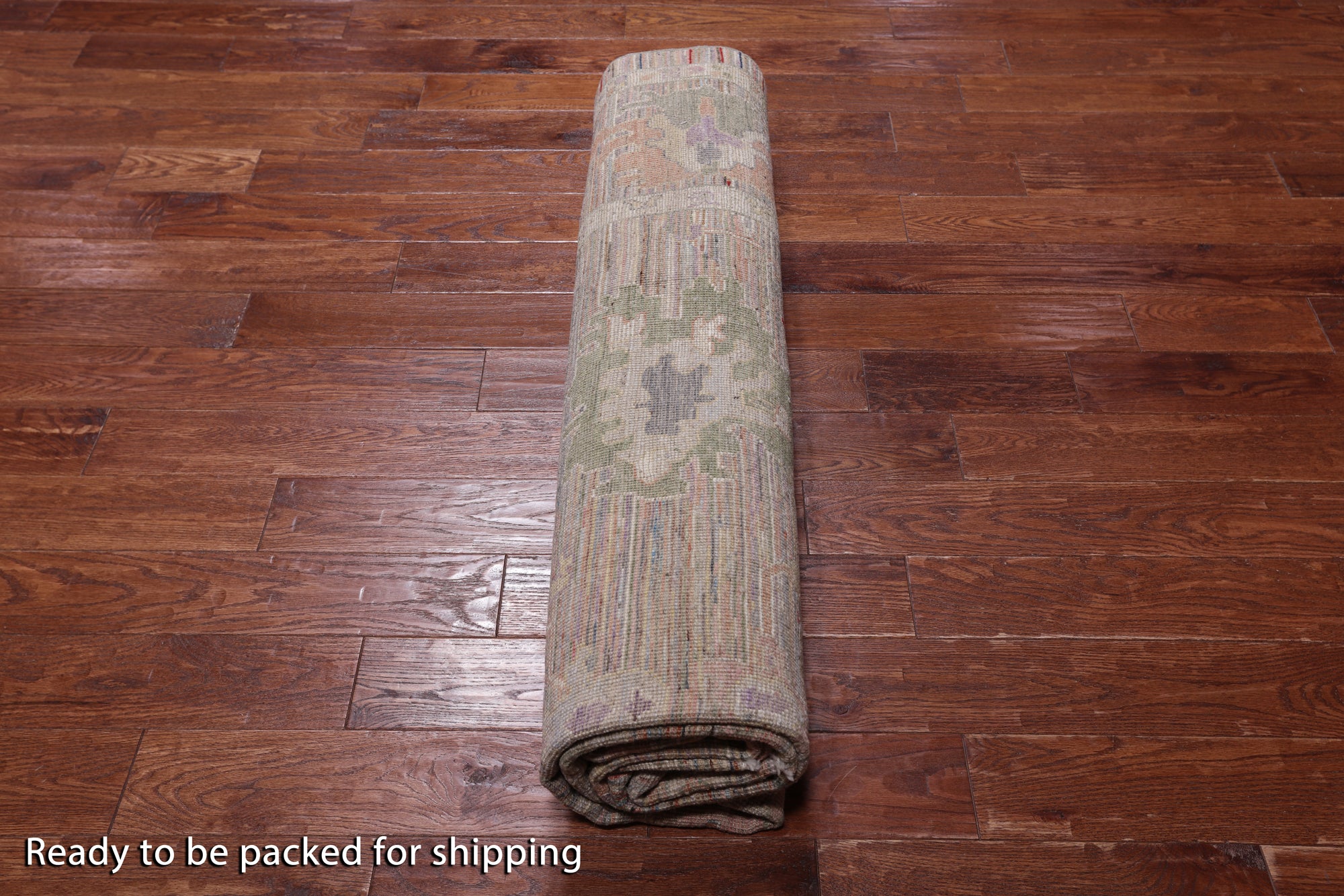 Turkish Oushak Hand Knotted Wool Rug - 8' 4" X 10' 0"