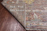 Turkish Oushak Hand Knotted Wool Rug - 8' 4" X 10' 0"