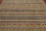 Shall Persian Gabbeh Hand Knotted Wool Rug - 8' 10" X 11' 10"