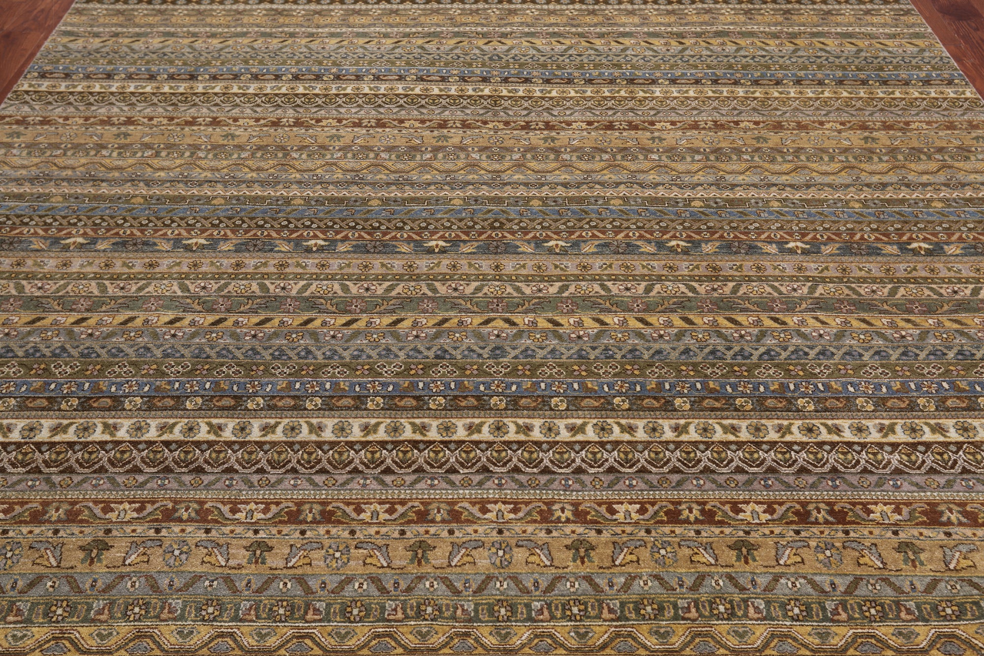 Shall Persian Gabbeh Hand Knotted Wool Rug - 8' 10" X 11' 10"