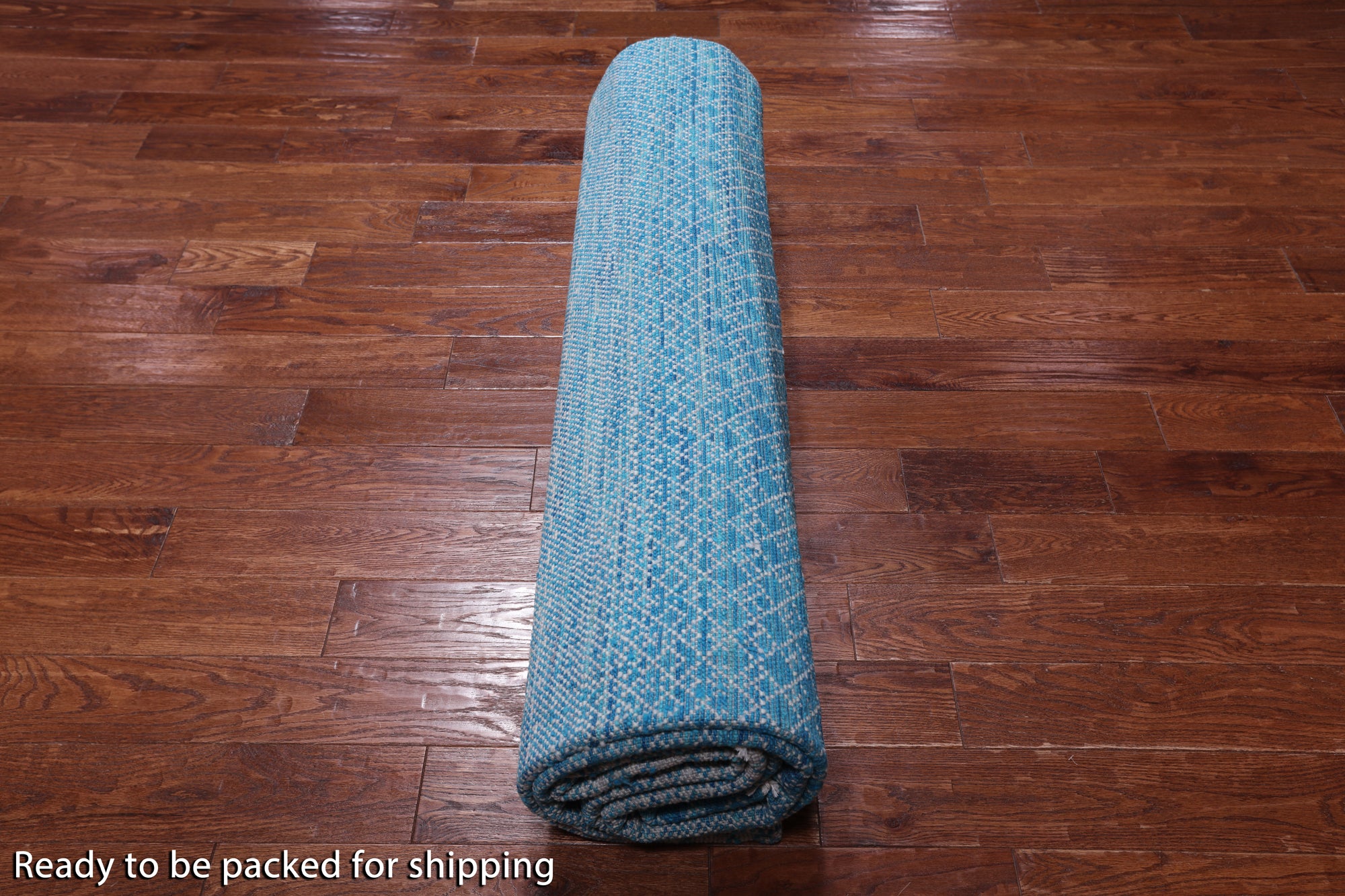SUPER SALE Savannah Grass Hand Knotted Wool Rug - 9' 0" X 11' 10"