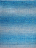 SUPER SALE Savannah Grass Hand Knotted Wool Rug - 9' 0" X 11' 10"