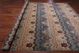 William Morris Handmade Wool Rug - 10' 0" X 14' 1"