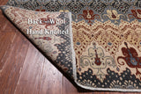 William Morris Handmade Wool Rug - 10' 0" X 14' 1"