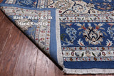 Square Persian Nain Hand Knotted Wool & Silk Rug - 10' 1" X 10' 1"