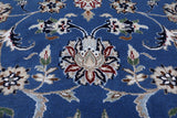 Persian Nain Handmade Wool & Silk Rug - 9' 9" X 14' 0"