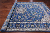Persian Nain Handmade Wool & Silk Rug - 9' 9" X 14' 0"