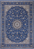 Persian Nain Handmade Wool & Silk Rug - 9' 9" X 14' 0"