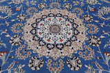 Persian Nain Handmade Wool & Silk Rug - 9' 9" X 14' 0"