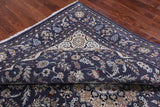 Persian Nain Hand Knotted Wool & Silk Rug - 8' 2" X 10' 2"