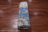 Square Persian Nain Handmade Wool & Silk Rug - 9' 0" X 9' 0"