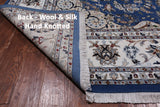Square Persian Nain Handmade Wool & Silk Rug - 9' 0" X 9' 0"