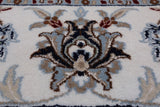 Square Persian Nain Handmade Wool & Silk Rug - 9' 0" X 9' 0"