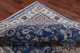 Persian Nain Handmade Wool & Silk Rug - 5' 10" X 9' 0"