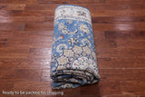 Persian Nain Handmade Wool & Silk Rug - 5' 10" X 9' 0"