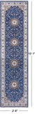 Persian Nain Hand Knotted Wool & Silk Rug - 2' 8" X 10' 1"